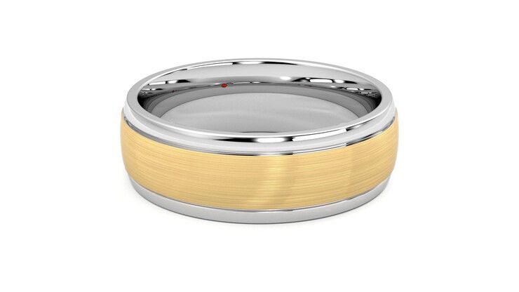 Taylor & Hart Heath Wedding Ring 360 degree image 18