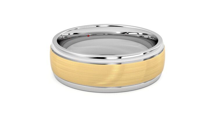 Taylor & Hart Heath Wedding Ring 360 degree image 19