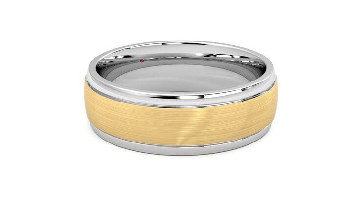 Taylor & Hart Heath Wedding Ring 360 degree image 20