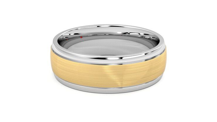 Taylor & Hart Heath Wedding Ring 360 degree image 21