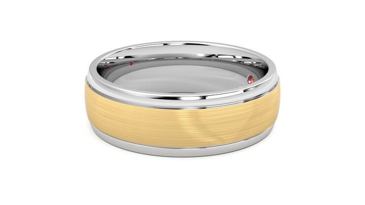 Taylor & Hart Heath Wedding Ring 360 degree image 22