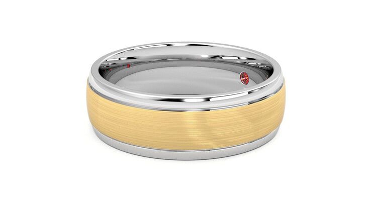 Taylor & Hart Heath Wedding Ring 360 degree image 23