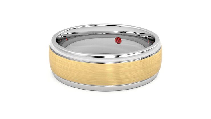 Taylor & Hart Heath Wedding Ring 360 degree image 26