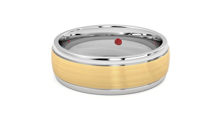 Taylor & Hart Heath Wedding Ring 360 degree image 27