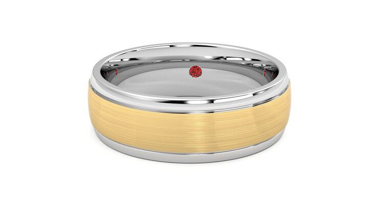 Taylor & Hart Heath Wedding Ring 360 degree image 28