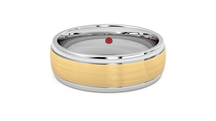 Taylor & Hart Heath Wedding Ring 360 degree image 29