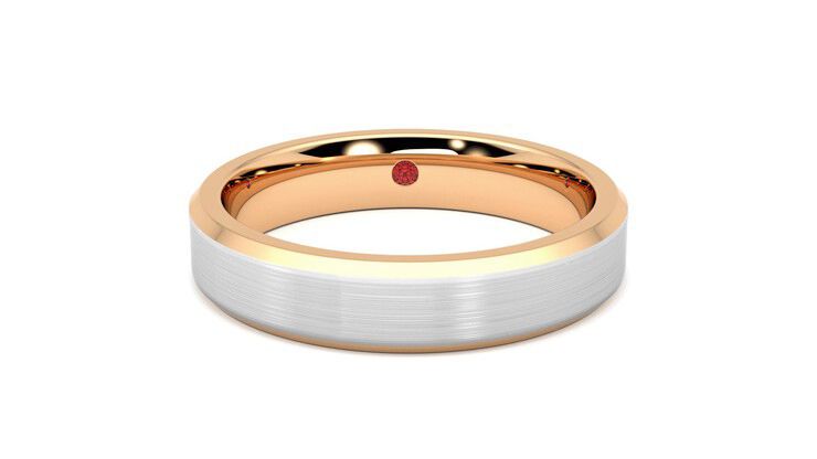 Taylor & Hart Hewitt Wedding Ring 360 degree image 1