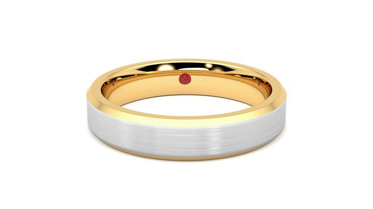Taylor & Hart Hewitt Wedding Ring 360 degree image 1