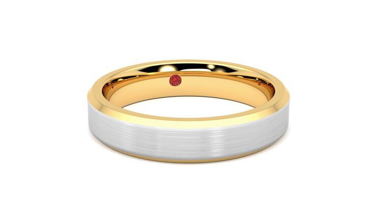 Taylor & Hart Hewitt Wedding Ring 360 degree image 3