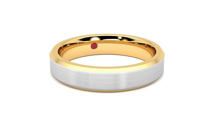 Taylor & Hart Hewitt Wedding Ring 360 degree image 4