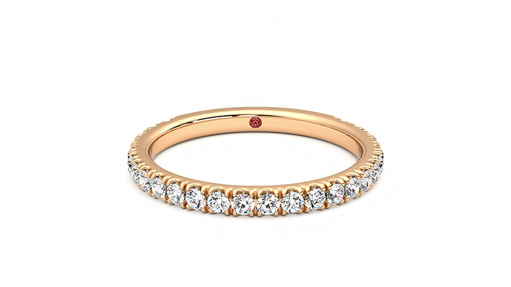 Taylor & Hart Hyacinth Wedding Ring 360 degree image 0
