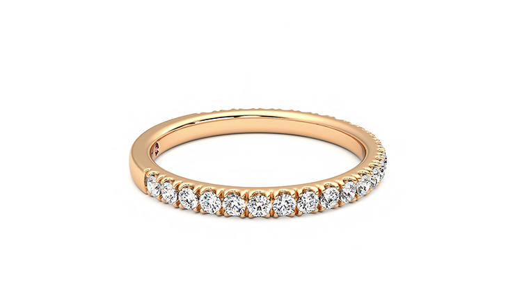 Taylor & Hart Hyacinth Wedding Ring 360 degree image 9