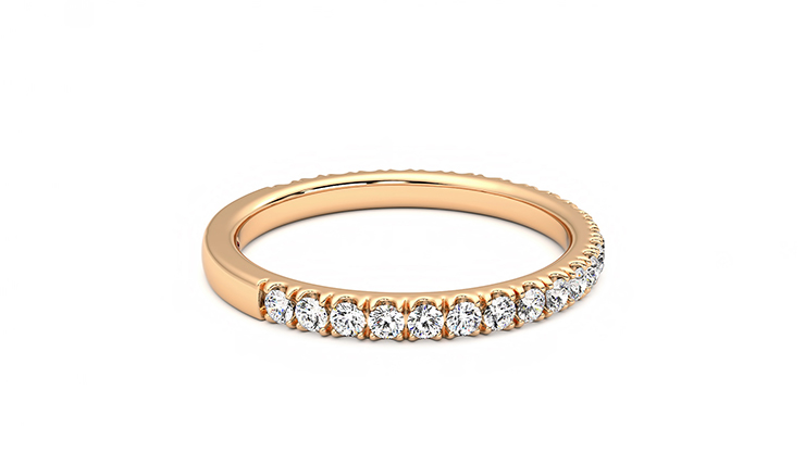 Taylor & Hart Hyacinth Wedding Ring 360 degree image 10