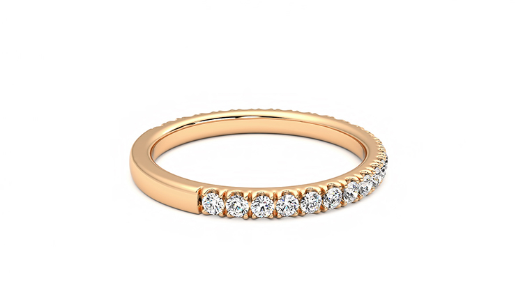 Taylor & Hart Hyacinth Wedding Ring 360 degree image 11