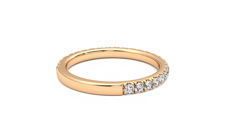Taylor & Hart Hyacinth Wedding Ring 360 degree image 13
