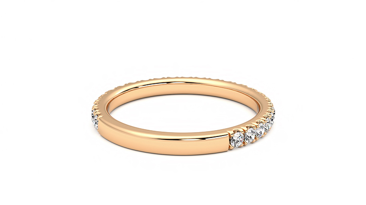 Taylor & Hart Hyacinth Wedding Ring 360 degree image 14
