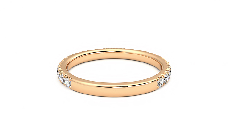 Taylor & Hart Hyacinth Wedding Ring 360 degree image 15