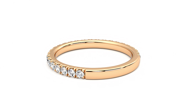 Taylor & Hart Hyacinth Wedding Ring 360 degree image 17