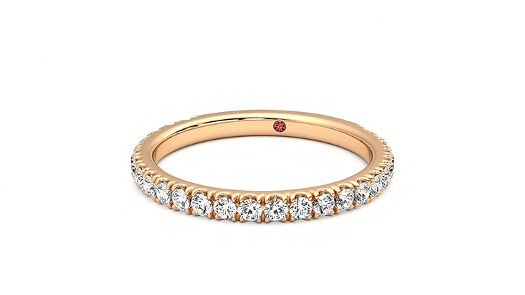 Taylor & Hart Hyacinth Wedding Ring 360 degree image 27