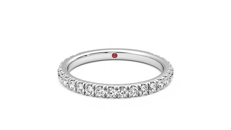 Taylor & Hart Hyacinth Wedding Ring 360 degree image 1