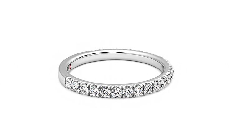 Taylor & Hart Hyacinth Wedding Ring 360 degree image 9