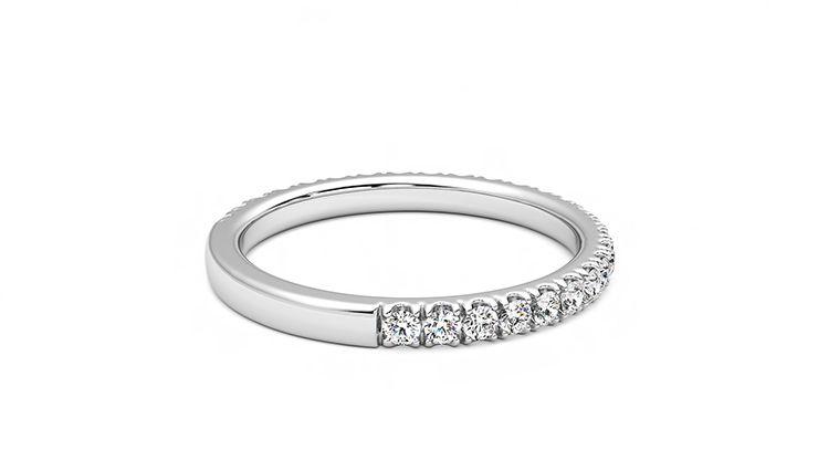 Taylor & Hart Hyacinth Wedding Ring 360 degree image 12