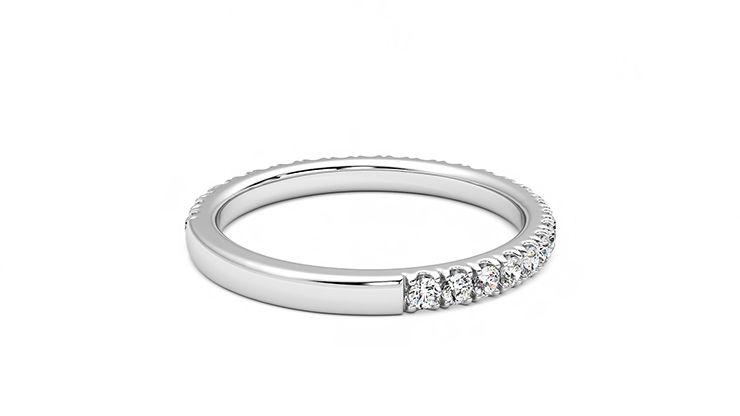 Taylor & Hart Hyacinth Wedding Ring 360 degree image 13