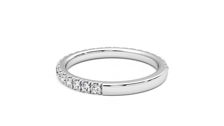 Taylor & Hart Hyacinth Wedding Ring 360 degree image 17