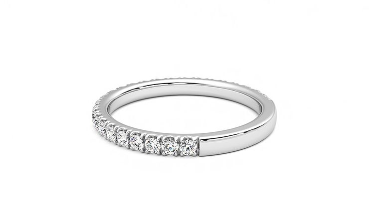 Taylor & Hart Hyacinth Wedding Ring 360 degree image 18