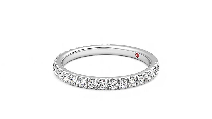 Taylor & Hart Hyacinth Wedding Ring 360 degree image 23
