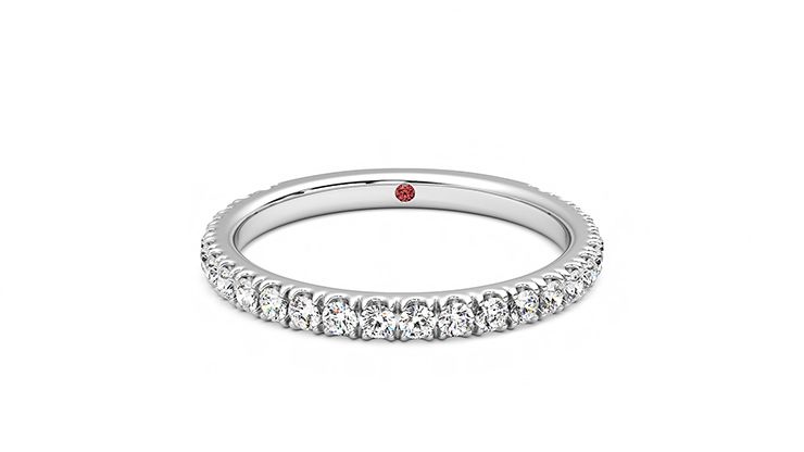 Taylor & Hart Hyacinth Wedding Ring 360 degree image 29
