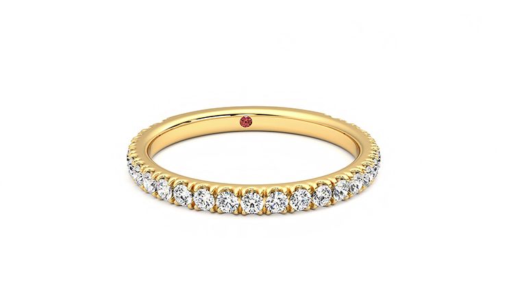 Taylor & Hart Hyacinth Wedding Ring 360 degree image 2