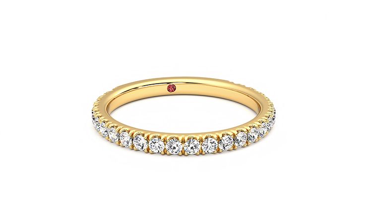 Taylor & Hart Hyacinth Wedding Ring 360 degree image 3