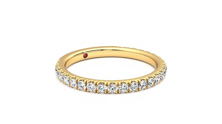 Taylor & Hart Hyacinth Wedding Ring 360 degree image 6