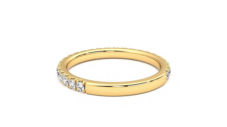 Taylor & Hart Hyacinth Wedding Ring 360 degree image 16
