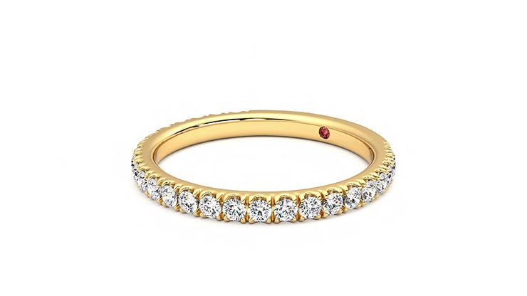 Taylor & Hart Hyacinth Wedding Ring 360 degree image 24