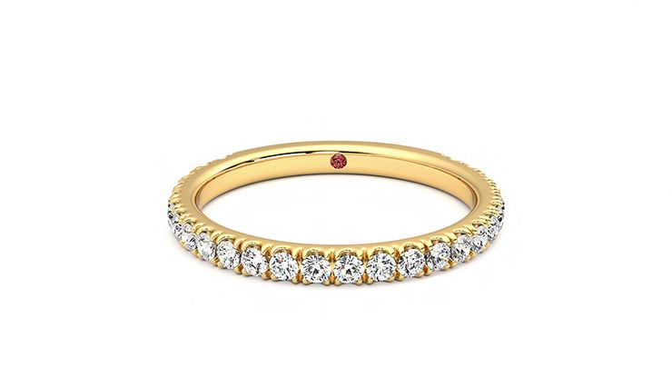 Taylor & Hart Hyacinth Wedding Ring 360 degree image 29