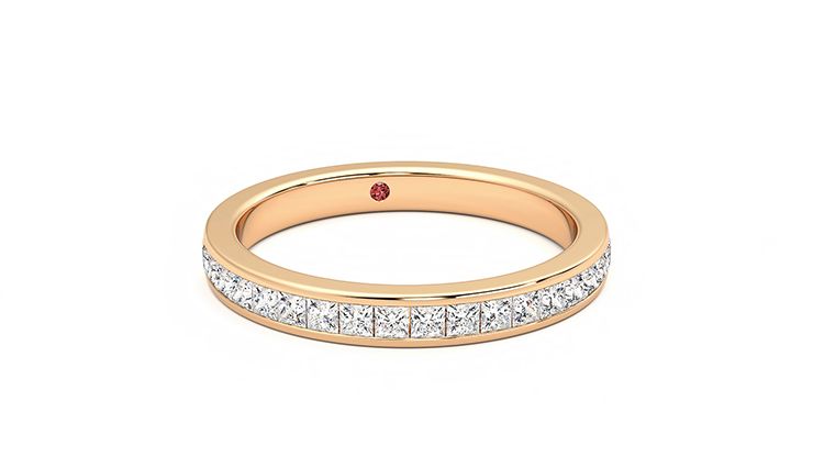 Taylor & Hart Iris Wedding Ring 360 degree image 3