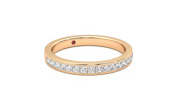 Taylor & Hart Iris Wedding Ring 360 degree image 5