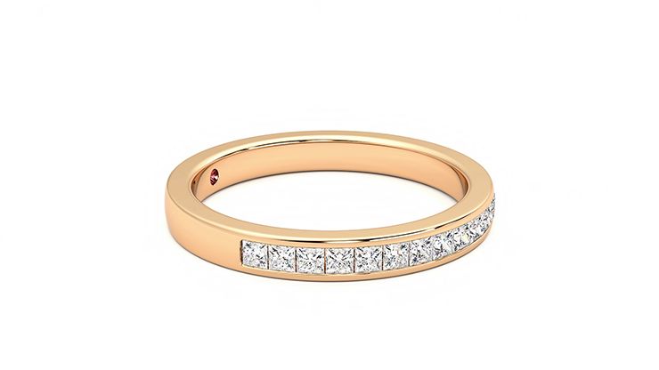 Taylor & Hart Iris Wedding Ring 360 degree image 8