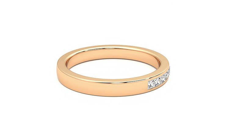 Taylor & Hart Iris Wedding Ring 360 degree image 12