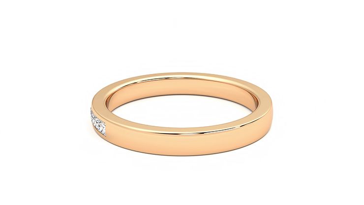 Taylor & Hart Iris Wedding Ring 360 degree image 17