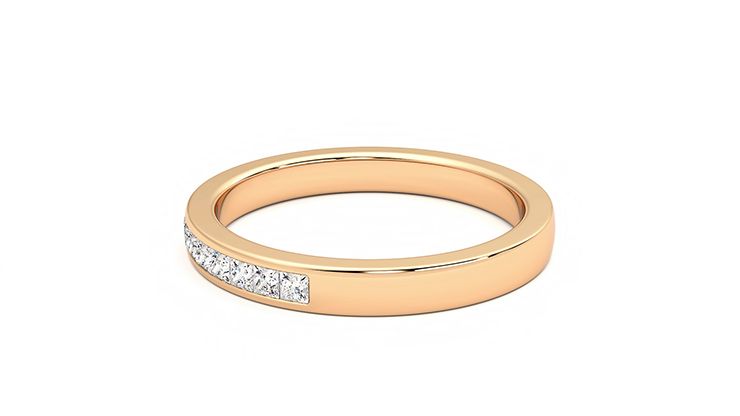 Taylor & Hart Iris Wedding Ring 360 degree image 19