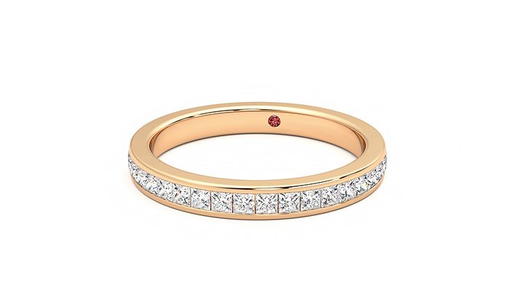 Taylor & Hart Iris Wedding Ring 360 degree image 27