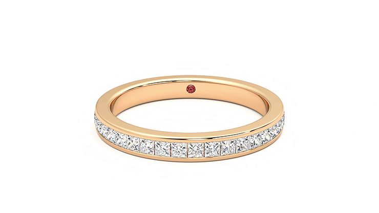 Taylor & Hart Iris Wedding Ring 360 degree image 29