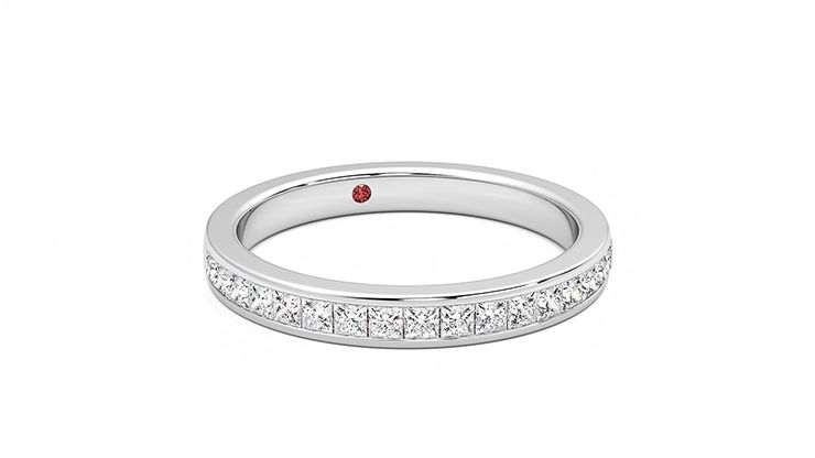 Taylor & Hart Iris Wedding Ring 360 degree image 4