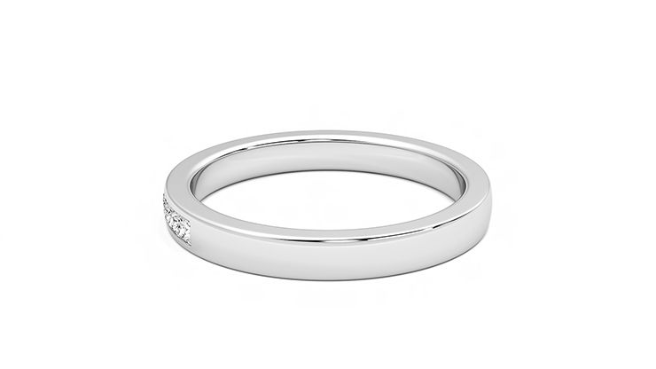 Taylor & Hart Iris Wedding Ring 360 degree image 17