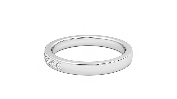 Taylor & Hart Iris Wedding Ring 360 degree image 18