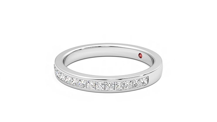 Taylor & Hart Iris Wedding Ring 360 degree image 23