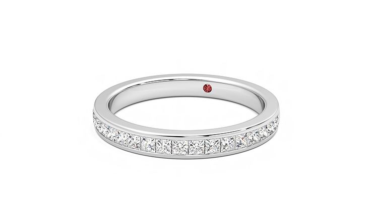 Taylor & Hart Iris Wedding Ring 360 degree image 26